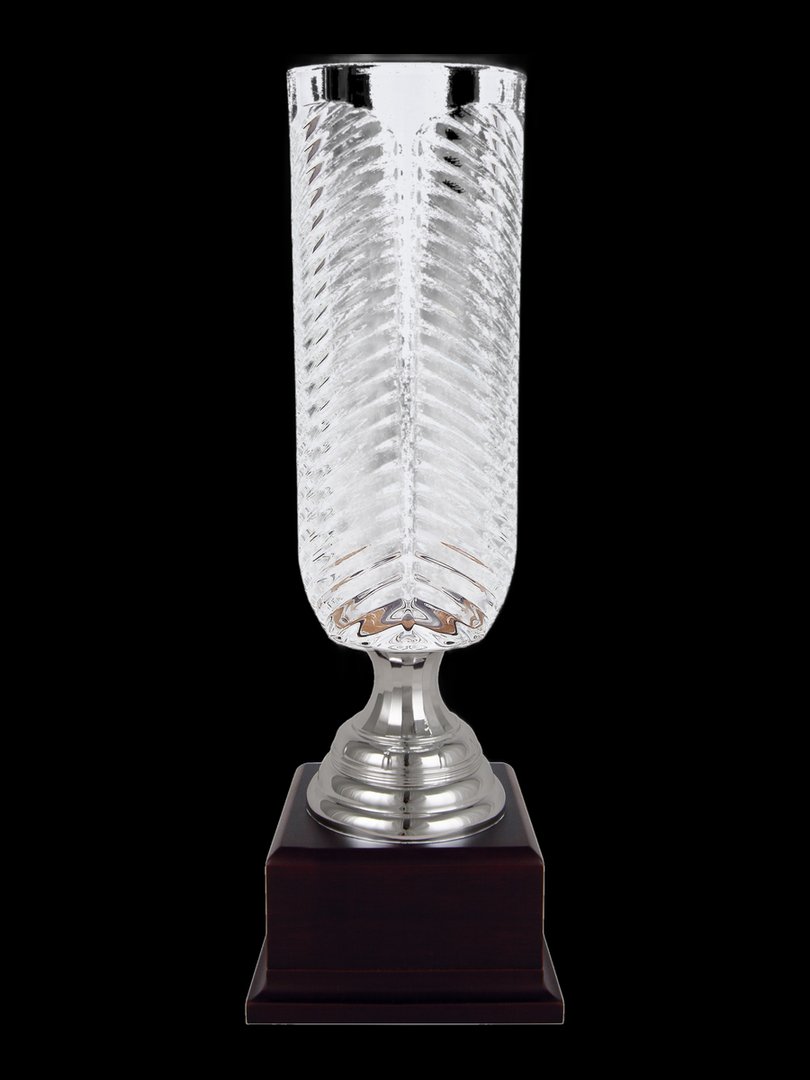 Jarrón Cristal Rayado