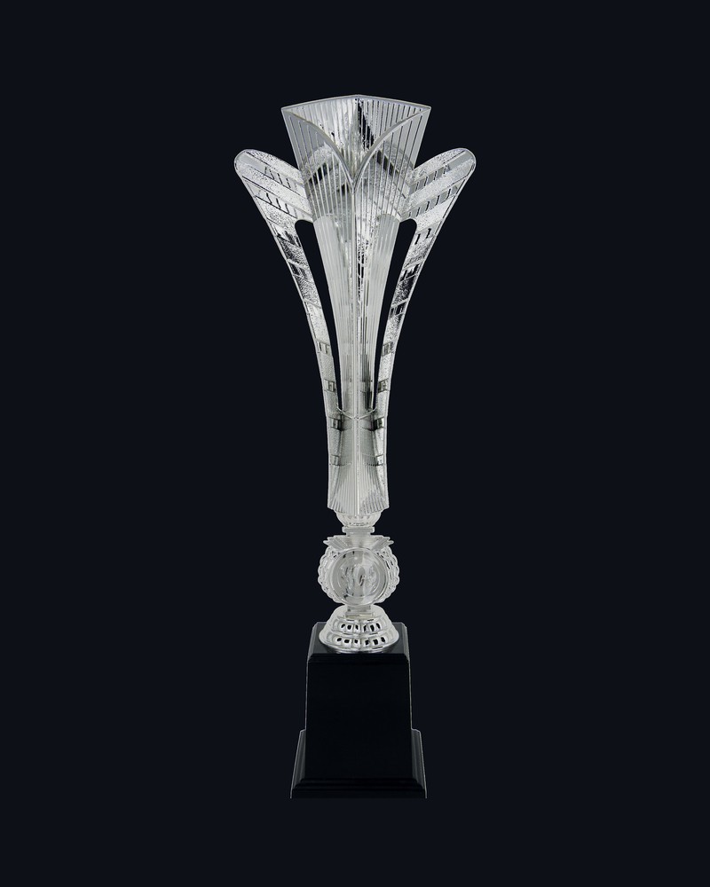 Copa Flor Moderna Plata