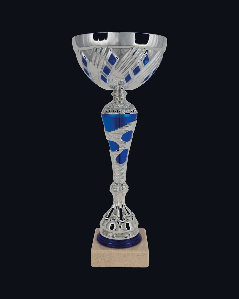 Copa Columna Calada Azul