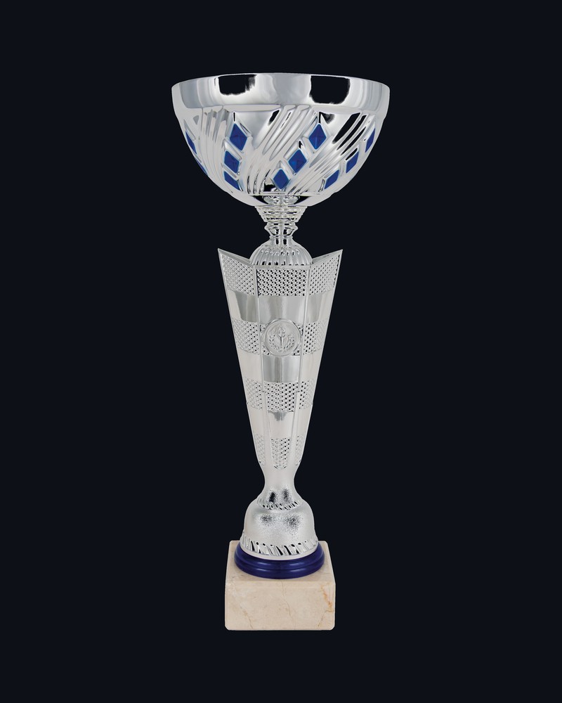 Copa Columna Rombo Azul