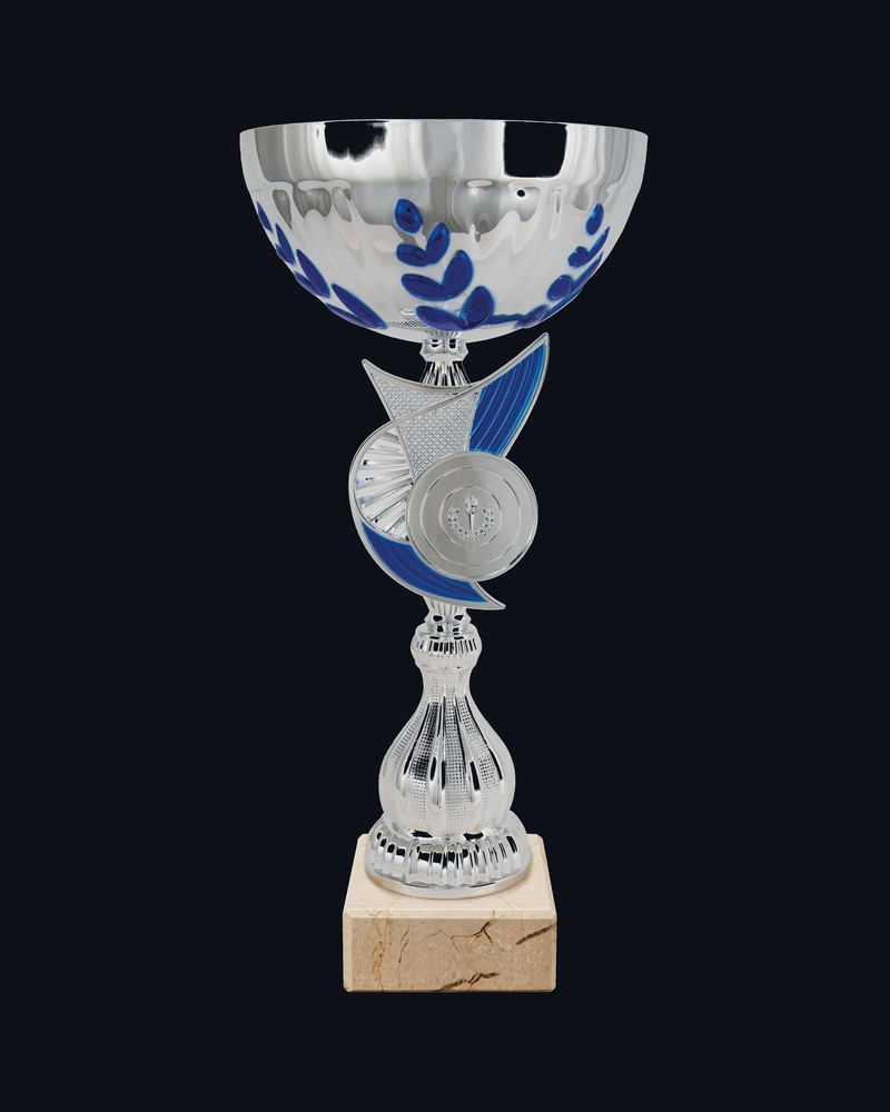 Copa Espiga Banda Azul Plata