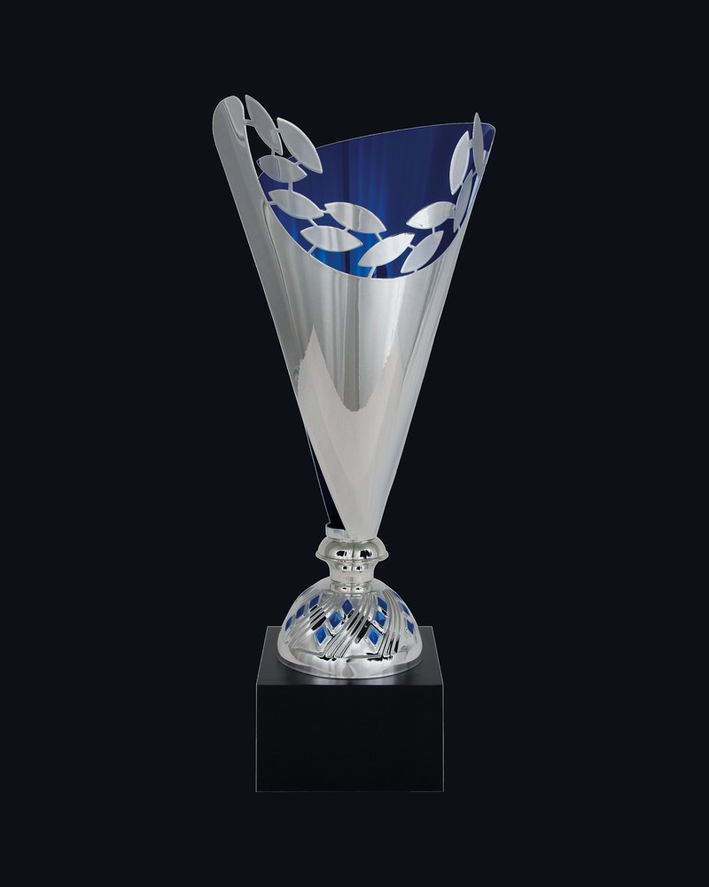 Copa Cono Láser Laurel Interior Azul