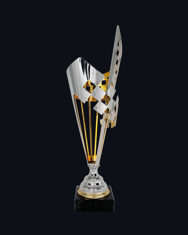 Copa Cono Corte Láser Bandera