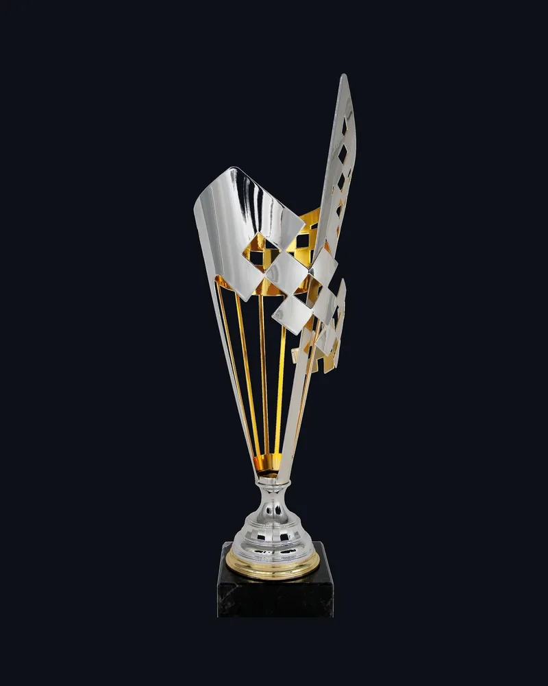 Copa Cono Corte Láser Bandera