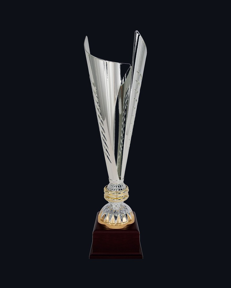 Copa Láser Doble Hoja Capitel Oro