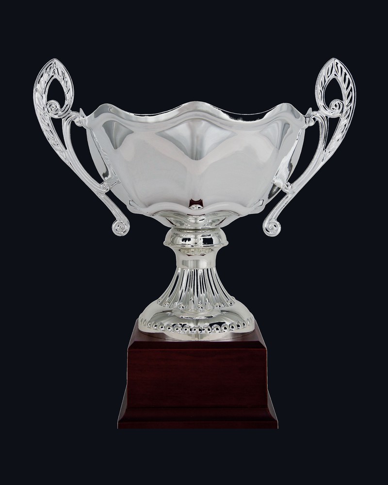 Copa Media Bola con Asas Dentada