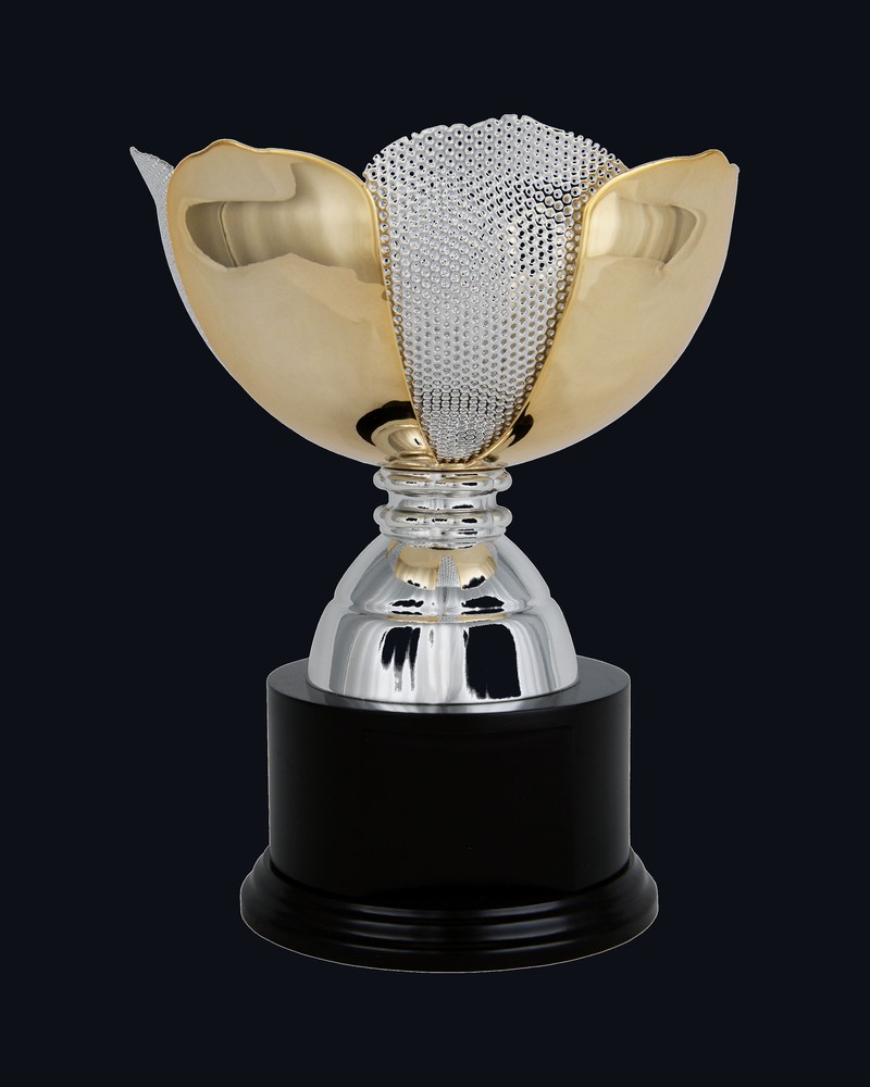 Copa Ensaladera 4 Petalos Base Redonda