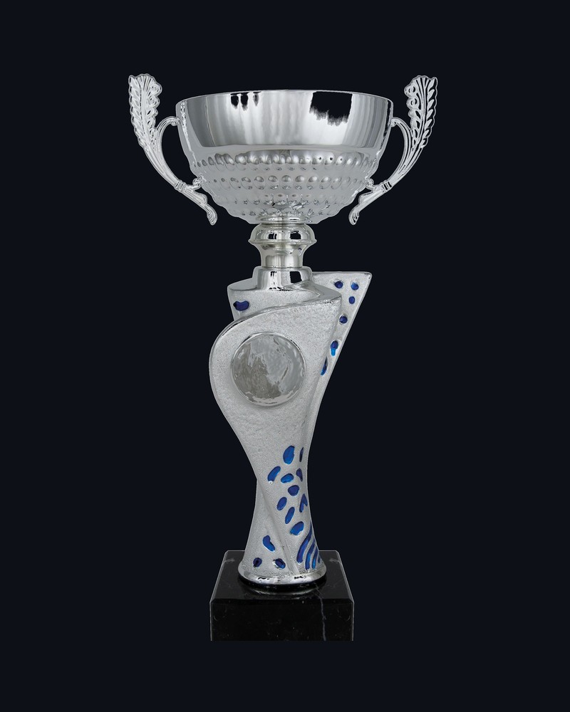 Copa Cerámica Puntos Azules