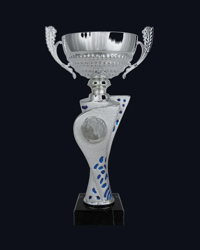 Copa Cerámica Puntos Azules