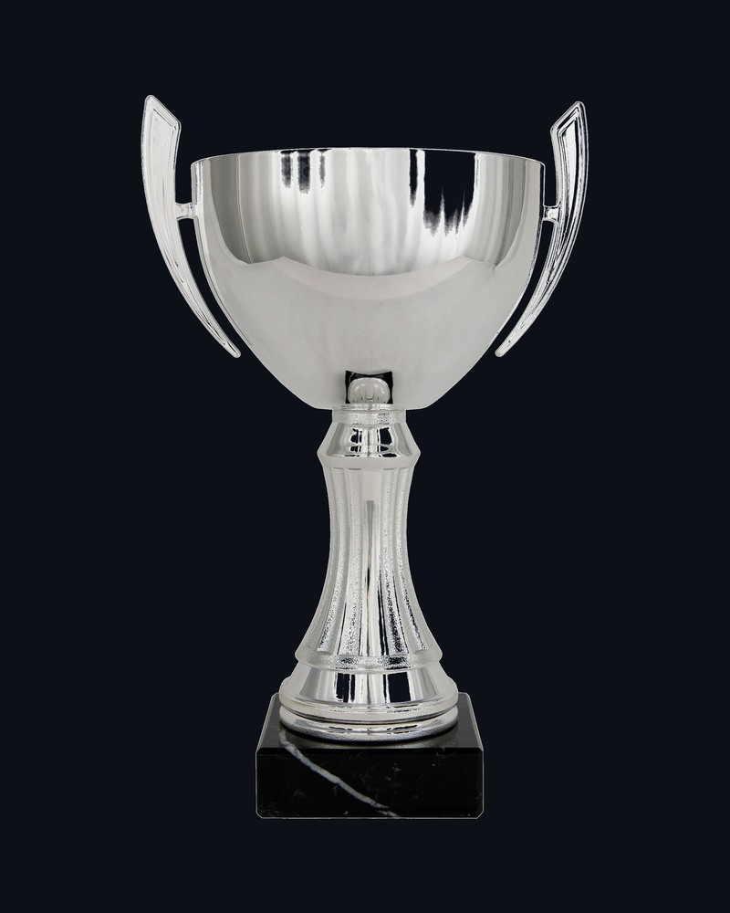 Copa Pequeña con Asas Base Estriada