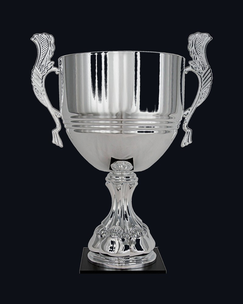 Copa Lisa con Asas Tres Líneas