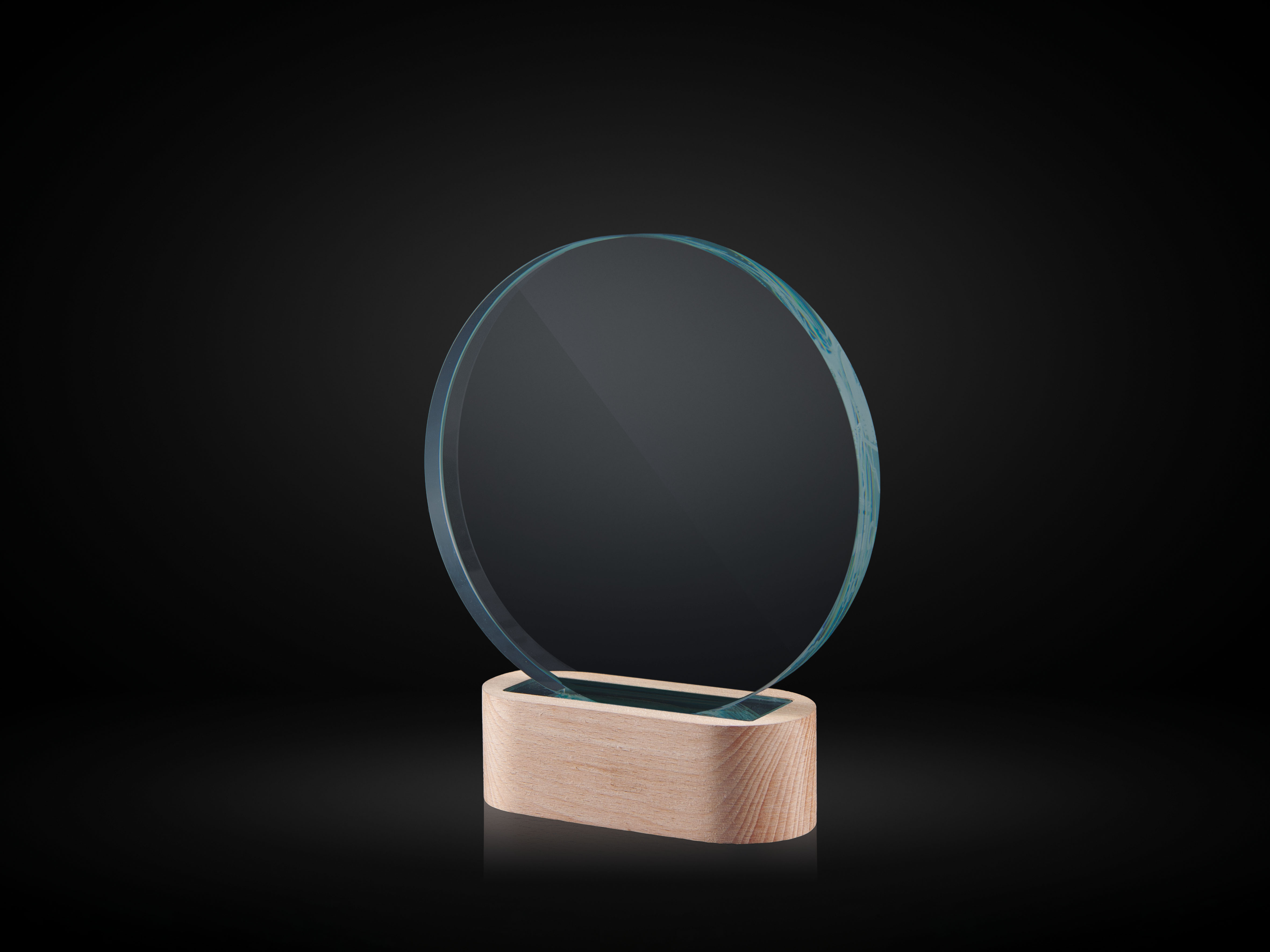 Cristal con Base Iluminada LED