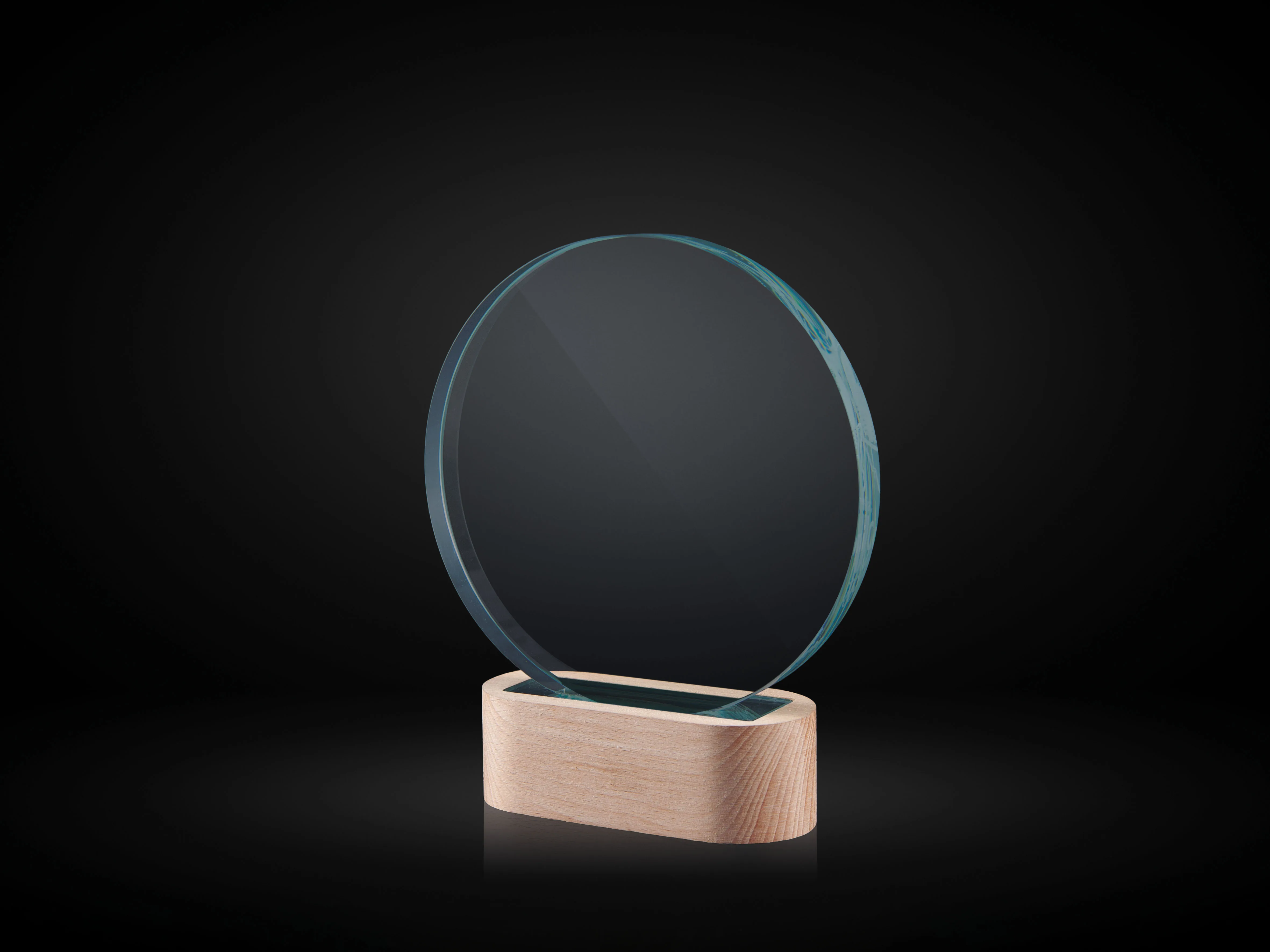 Cristal con Base Iluminada LED