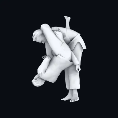 Figura 3D Judo