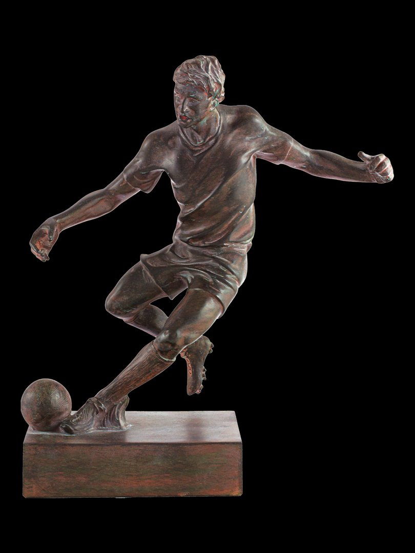 Figura de fútbol en resina - Ref 6495