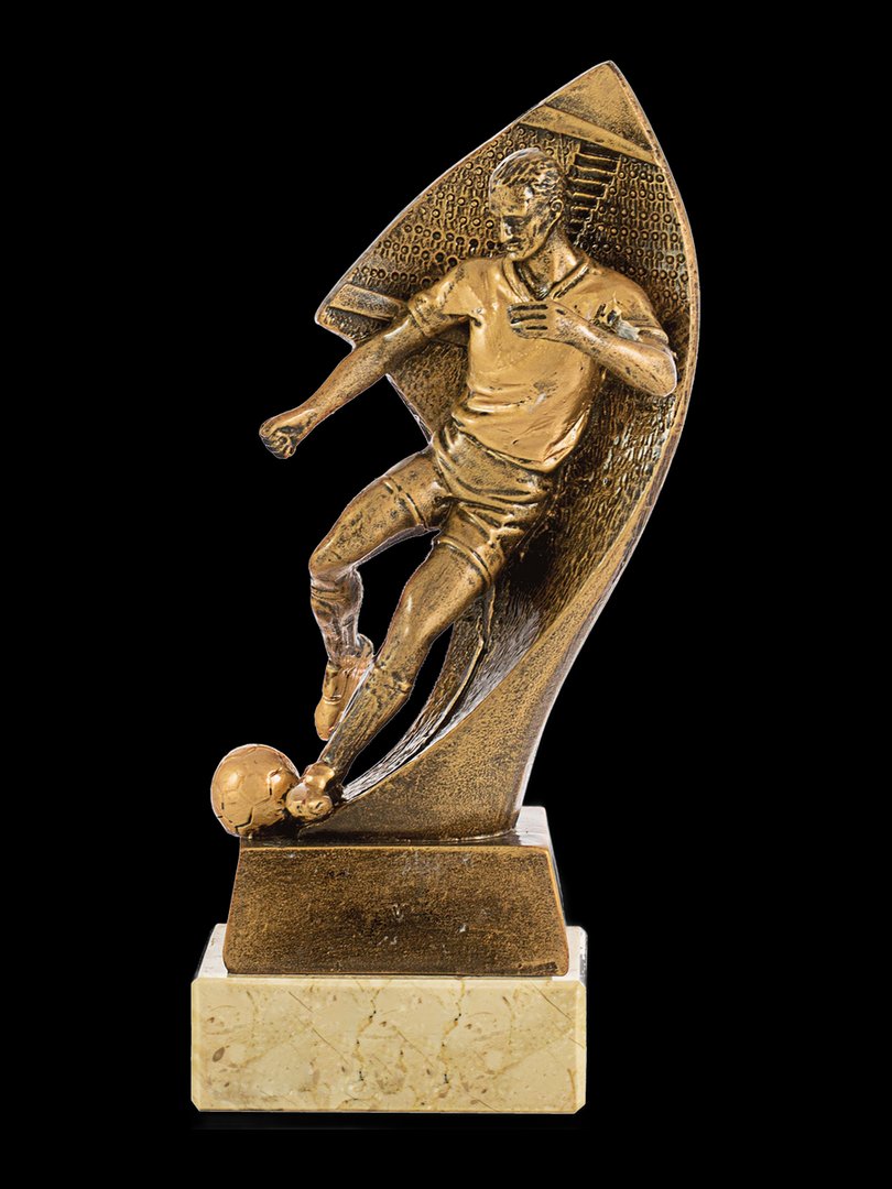 Trofeo de fútbol dorado - Ref 6498
