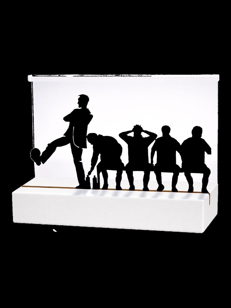 Trofeo de fútbol - Ref 6513