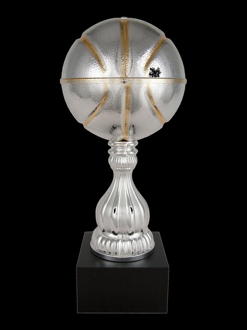 Balón de básquet oro y plateado - Ref 6519