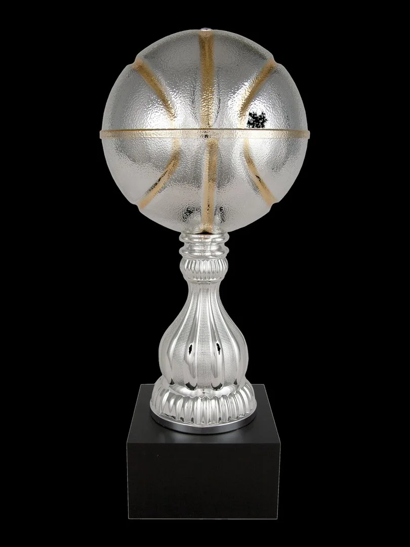 Balón de básquet oro y plateado - Ref 6519