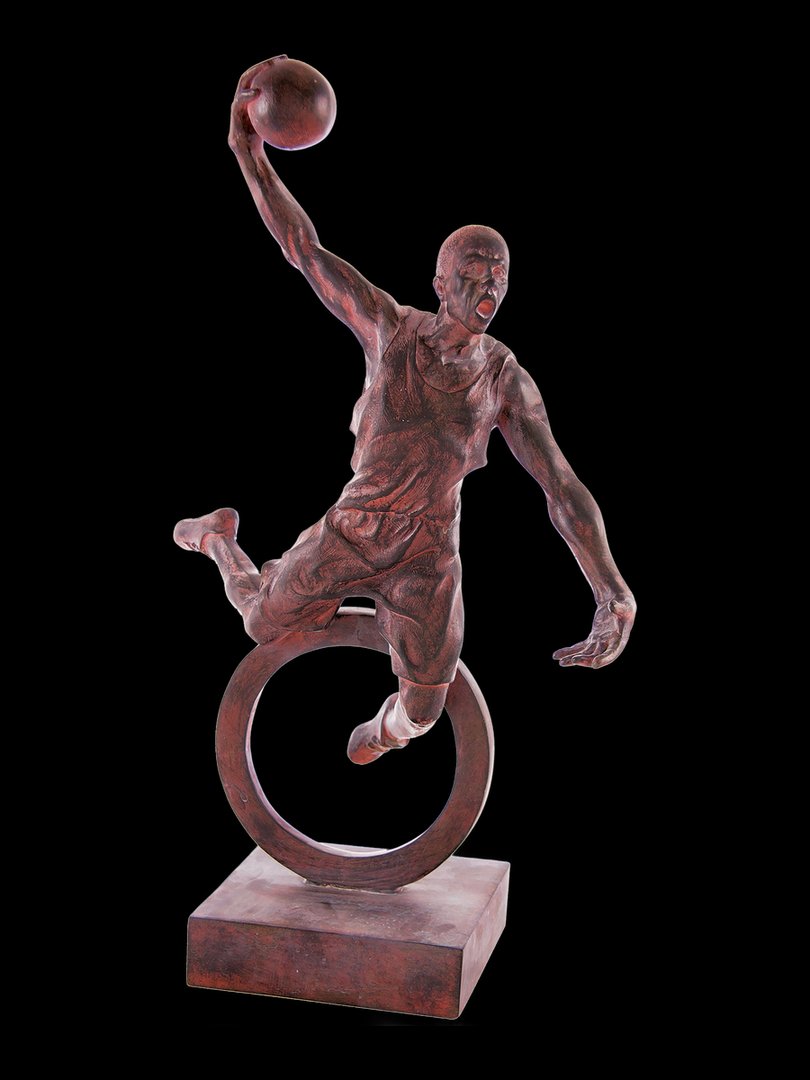 Figura de básquet en resina - Ref 6520