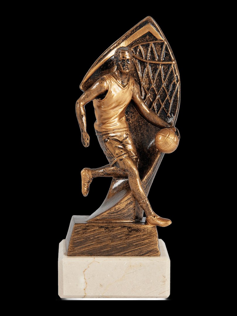 Trofeo de básquet dorado - Ref 6525