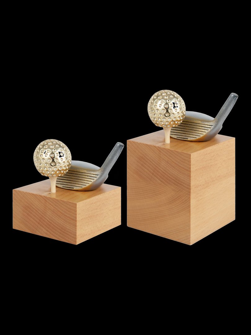 Pelota de golf en madera - Ref 6559