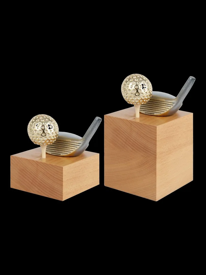 Pelota de golf en madera - Ref 6559