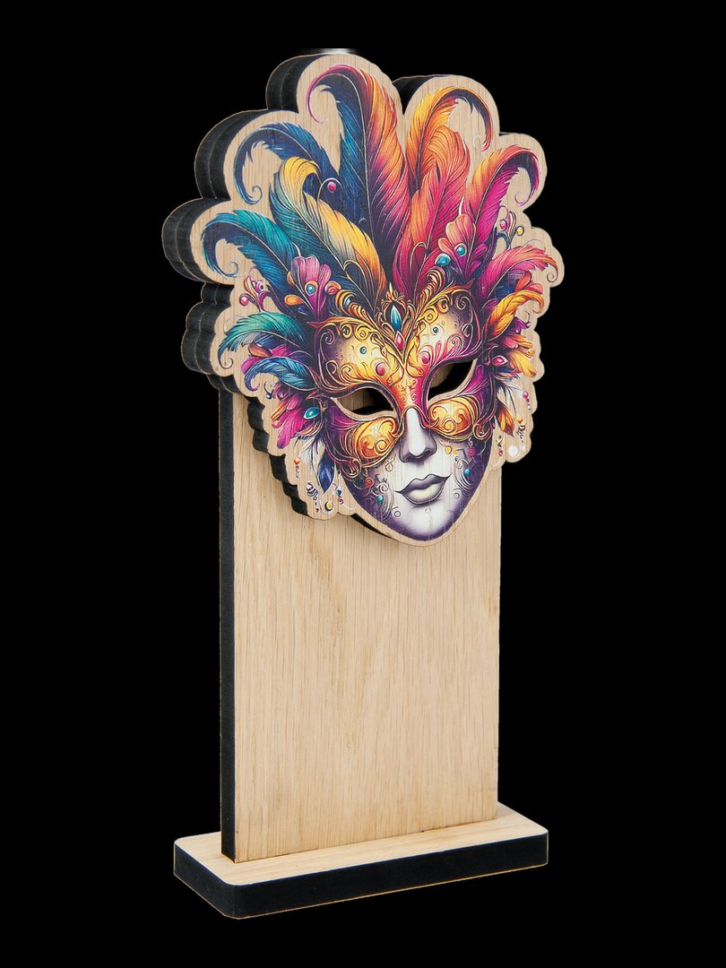 Figura de carnaval en madera - Ref 6583