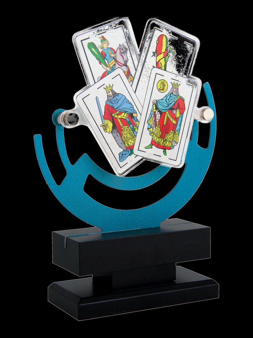 Cartas en metal - Ref 6610