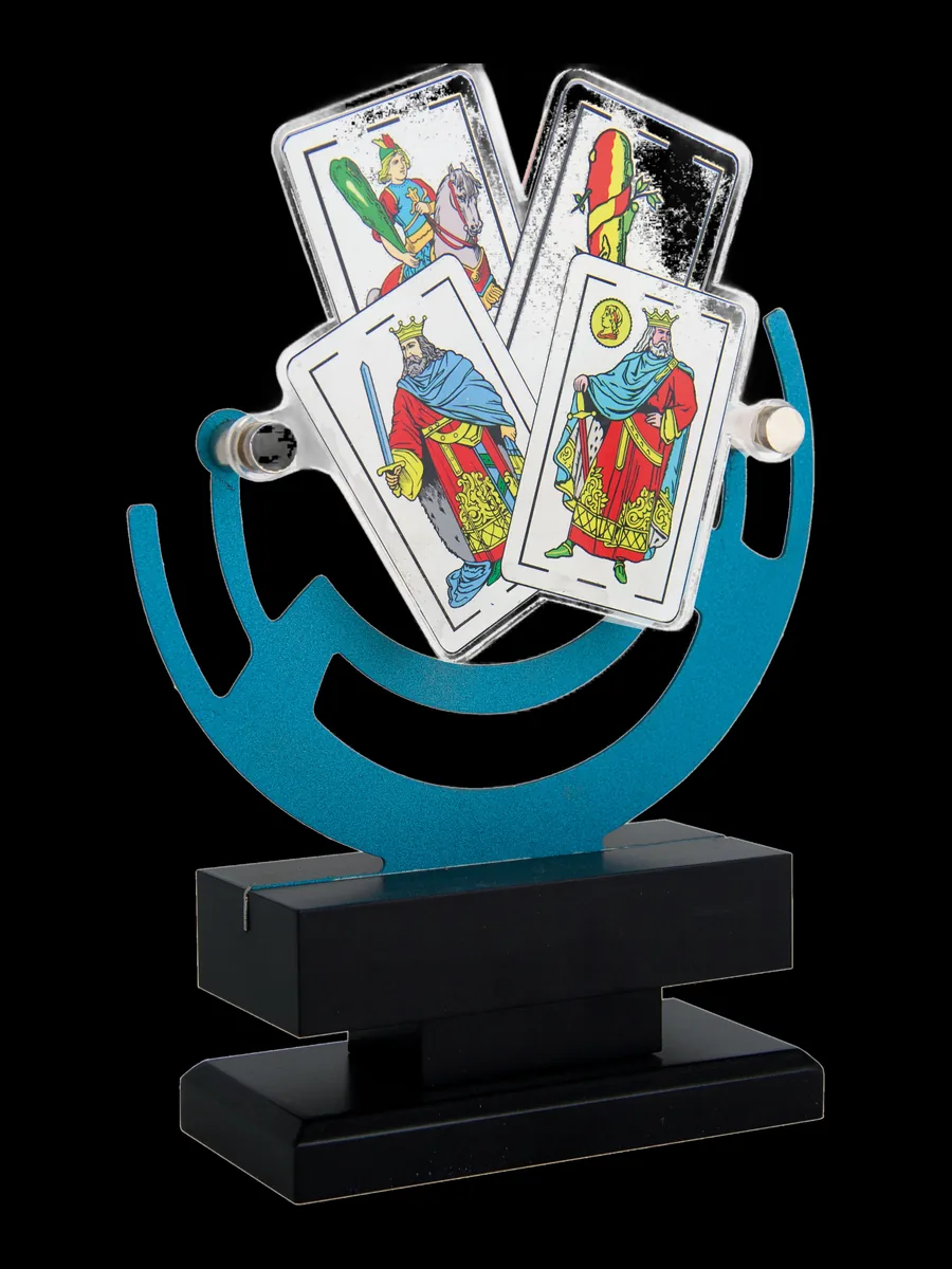 Cartas en metal - Vista principal
