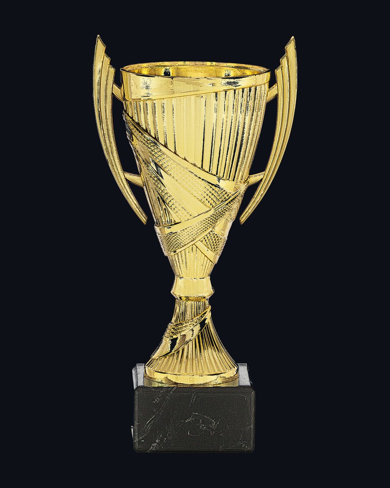 Copa Mini Dorada Asas Estriadas